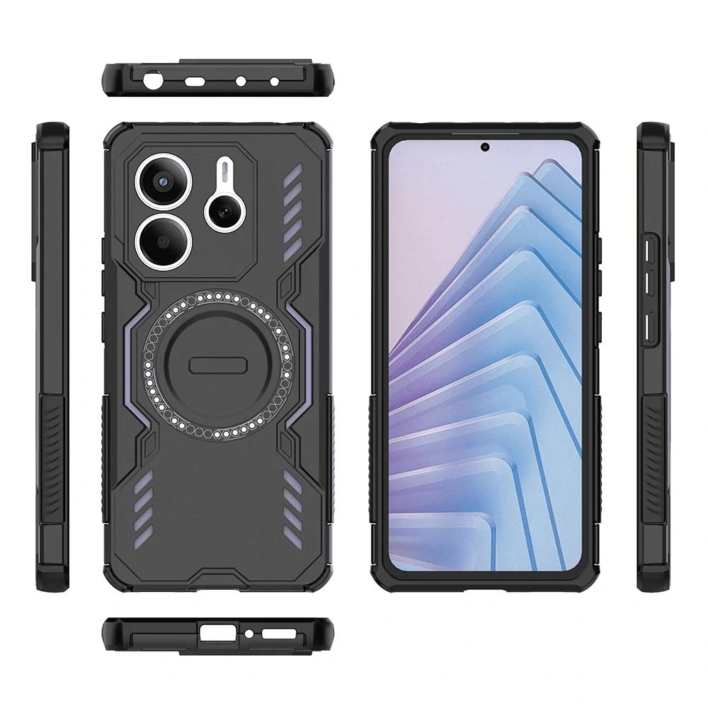 Kryt Xiaomi Redmi Note 14 5G, ArmorMag černý
