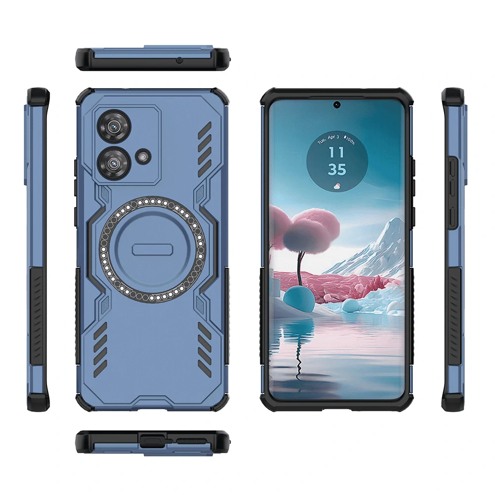 Kryt Motorola EDGE 40 Neo, ArmorMag modrý