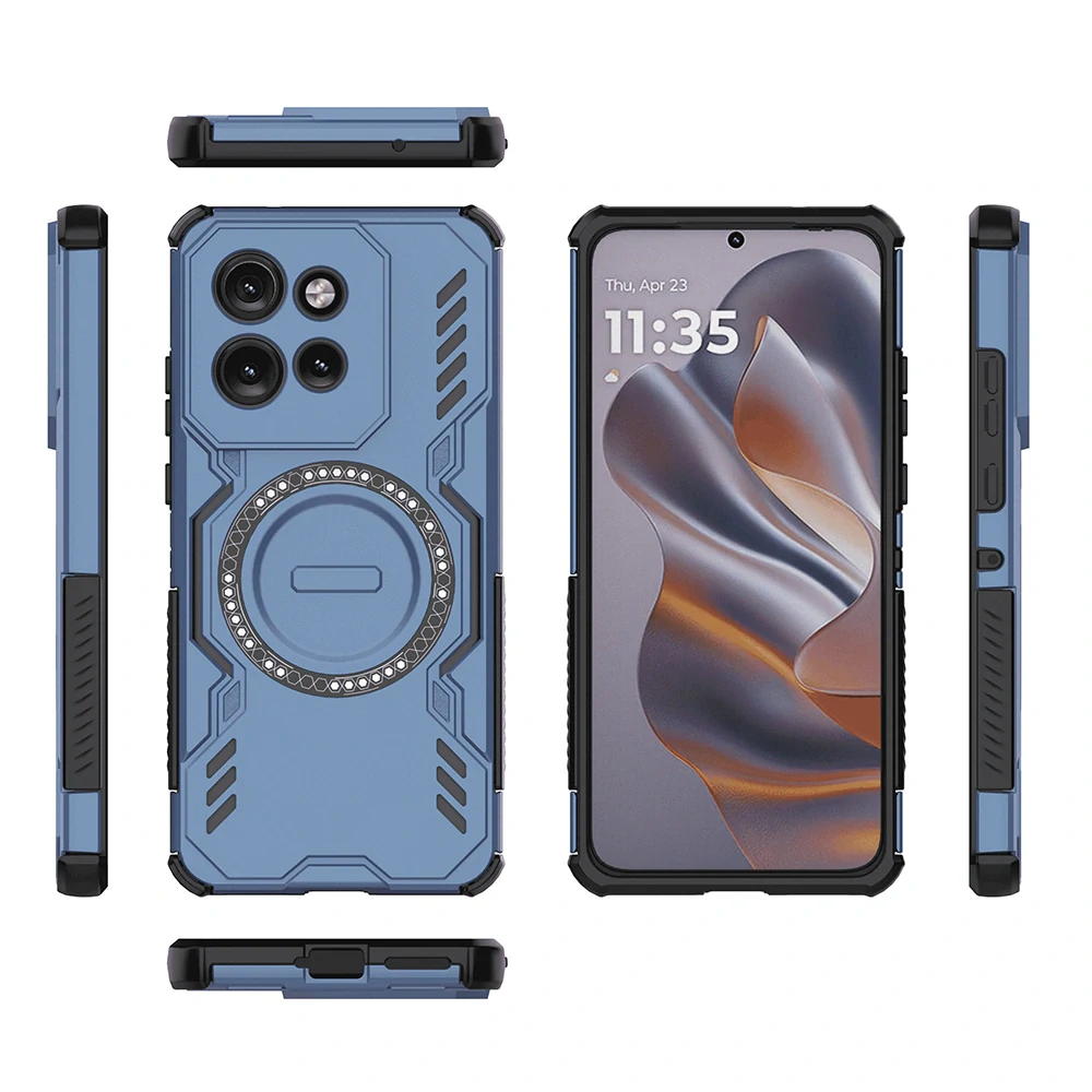 Kryt Motorola EDGE 50 Neo / 60 Neo, ArmorMag modrý