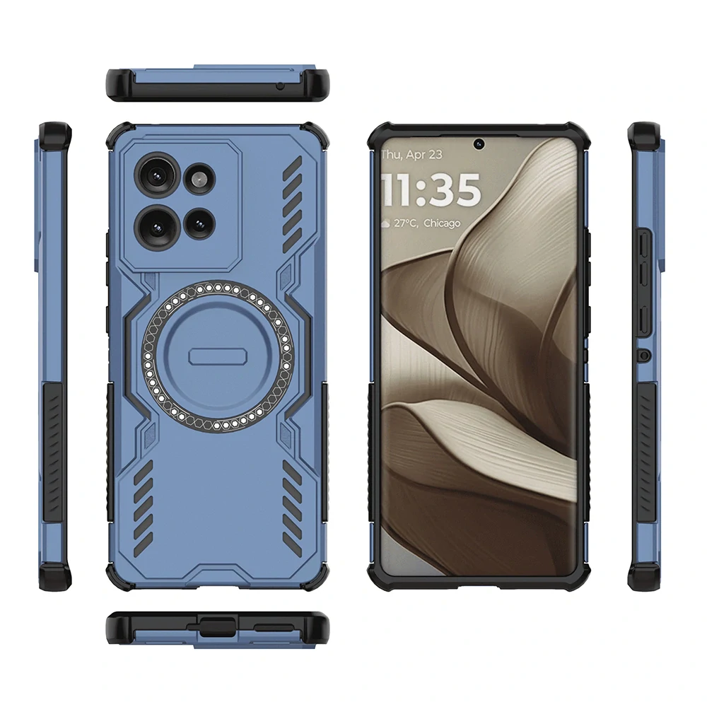 Kryt Motorola EDGE 50, ArmorMag modrý