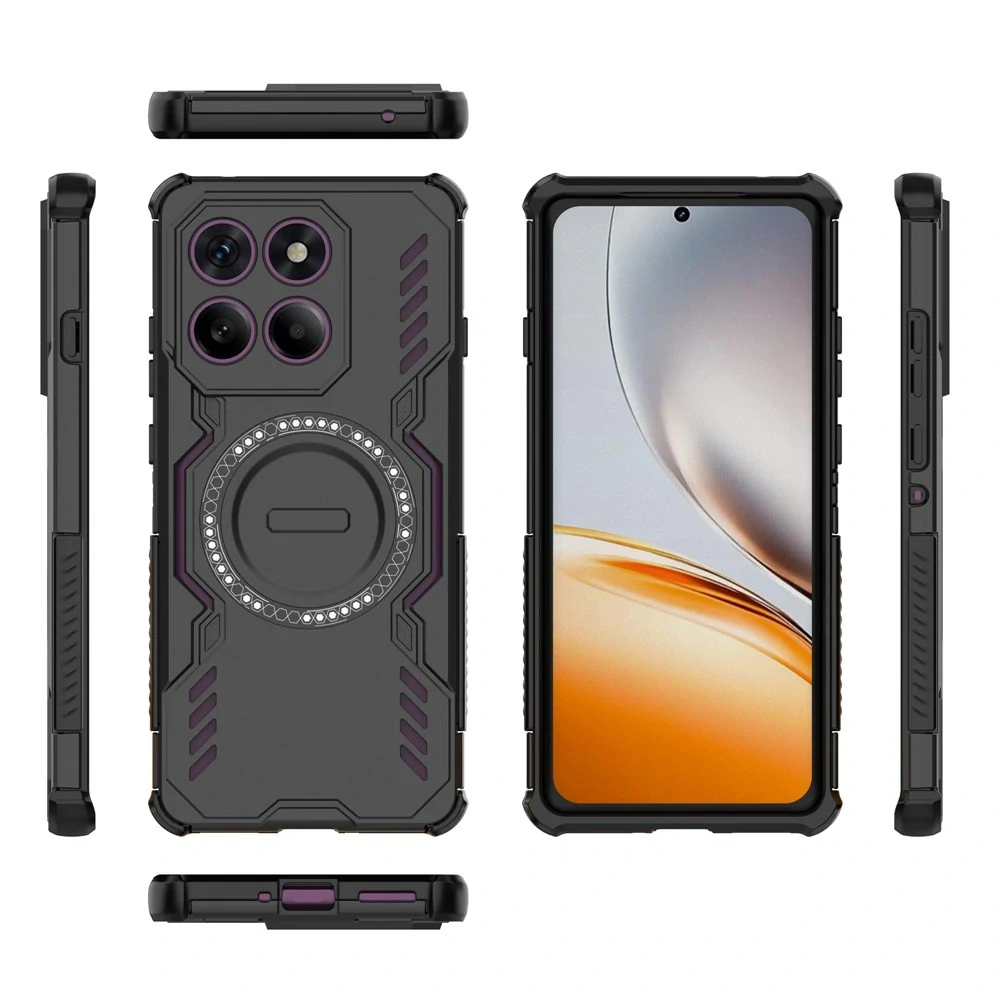 Kryt Motorola EDGE 60 Pro, ArmorMag černý