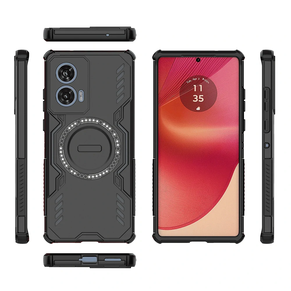 Kryt Motorola EDGE 50 Fusion, ArmorMag černý