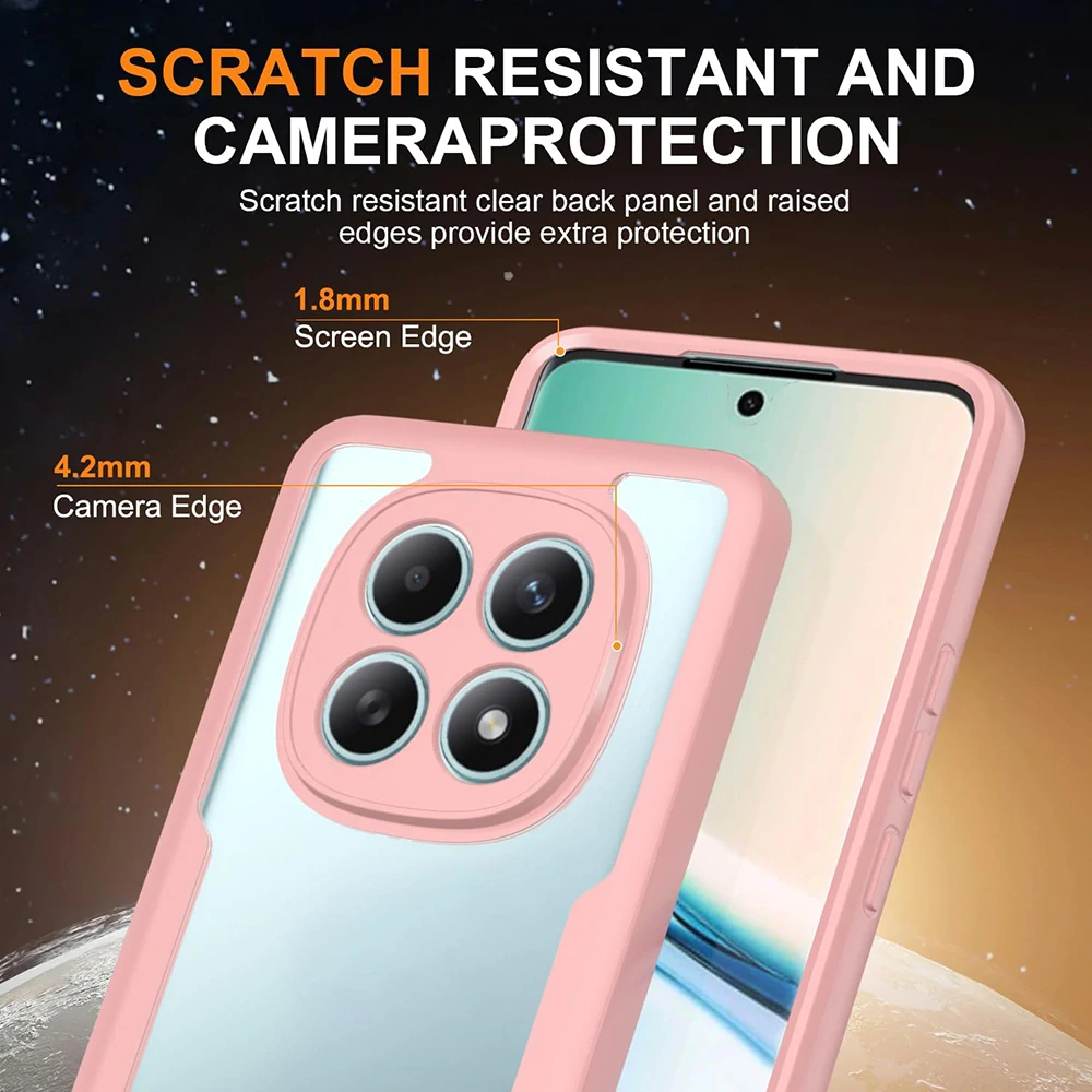 Pouzdro Xiaomi Redmi Note 15 4G, ColorVerse 360 - růžové