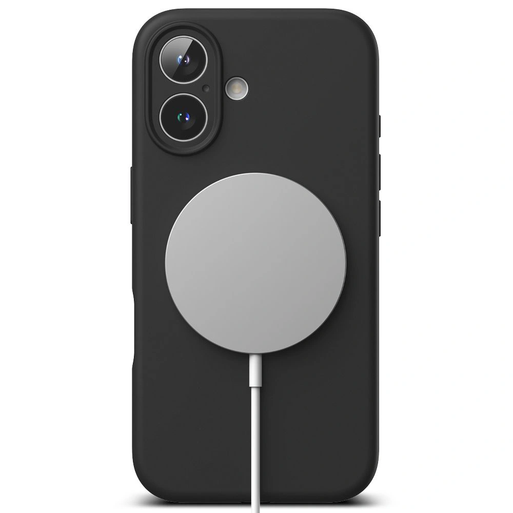 Kryt iPhone 17 Air, SoftFlex MagSafe - black