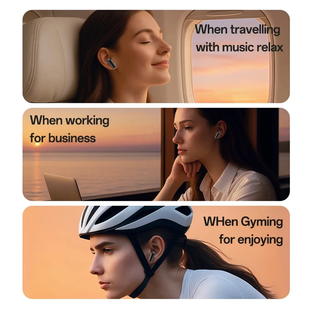 Bezdrátová sluchátka Yesido TWS38 s mikrofonem Bluetooth 5.3 bílá