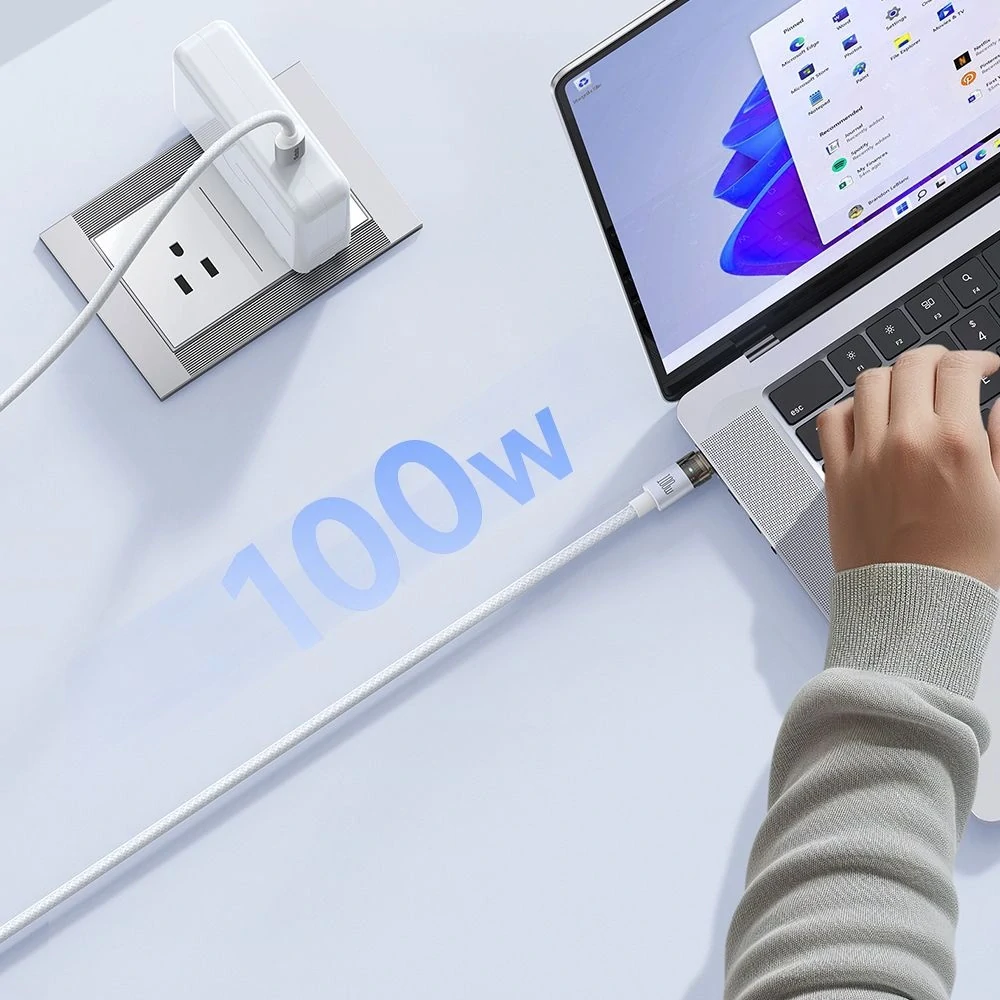 Datový kabel Mcdodo (CA-5582) USB-C na USB-C, 100W, 1.2m - bílý