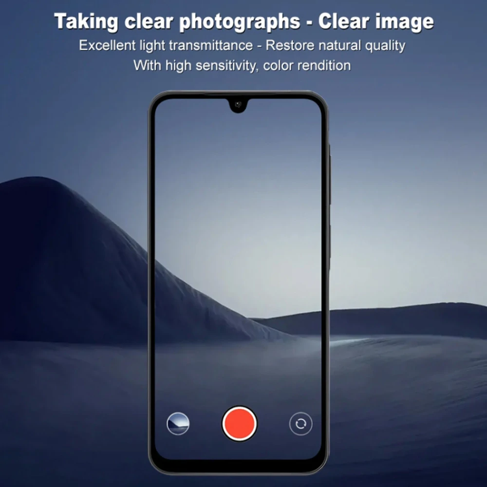 Sklo pro celý fotoaparát Samsung Galaxy A26 5G – černé