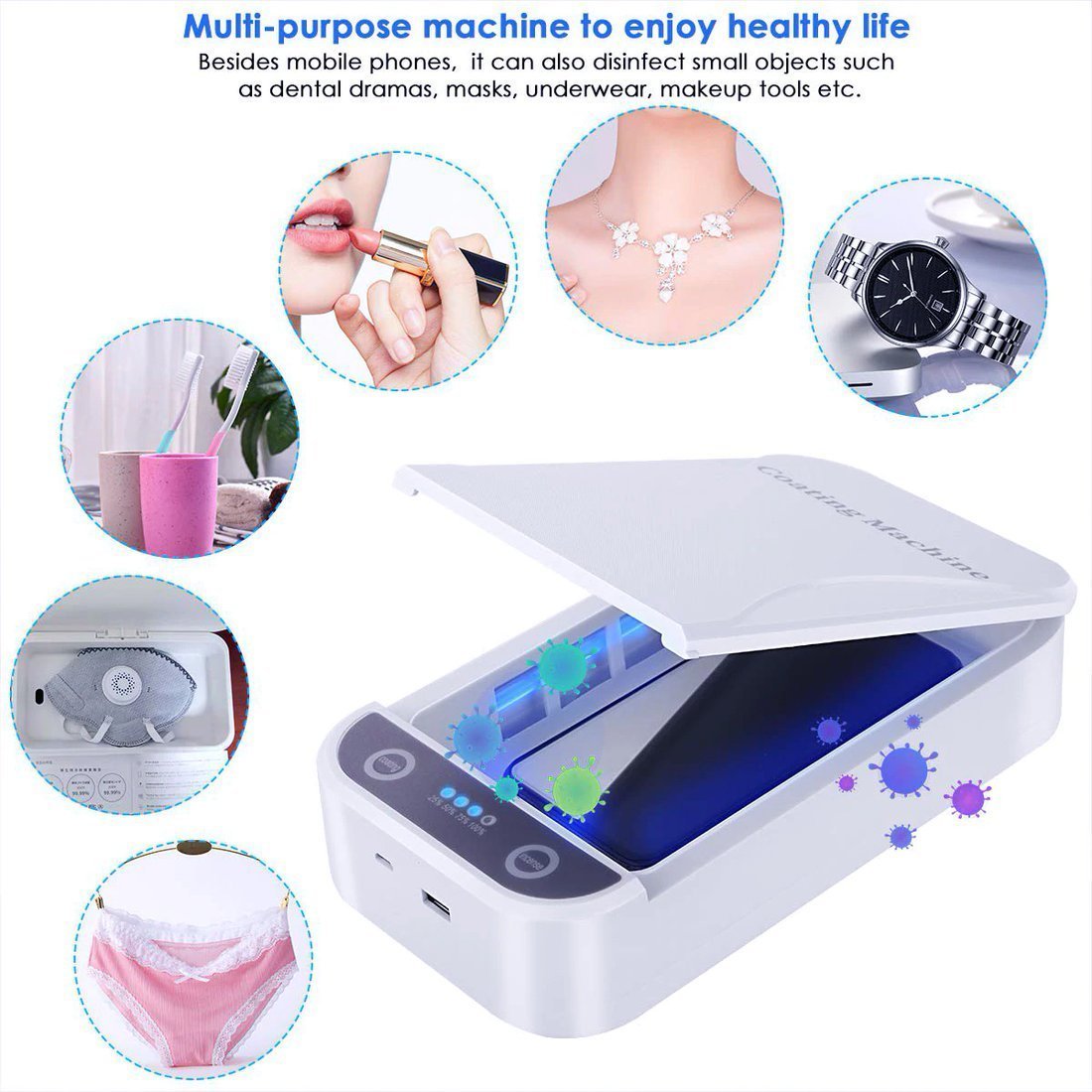 USB UV ultrafialový sterilizátor