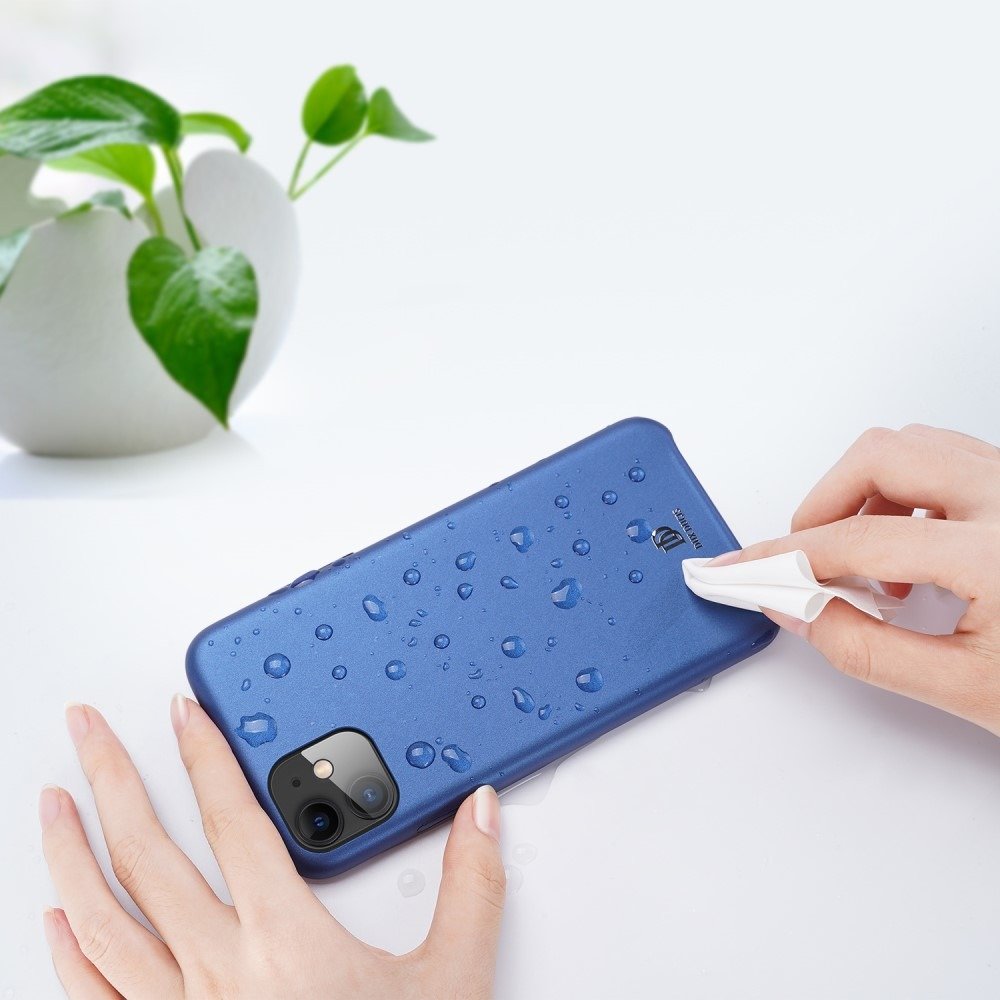 Kryt Iphone 11 kožené Dux Ducis Skin Lite modrý
