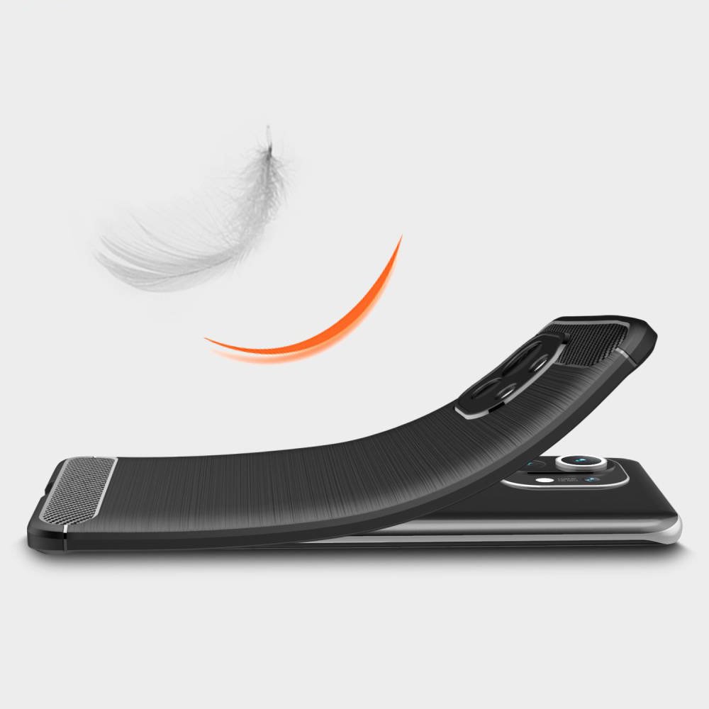 Kryt Xiaomi MI 11 Armored Carbon černý