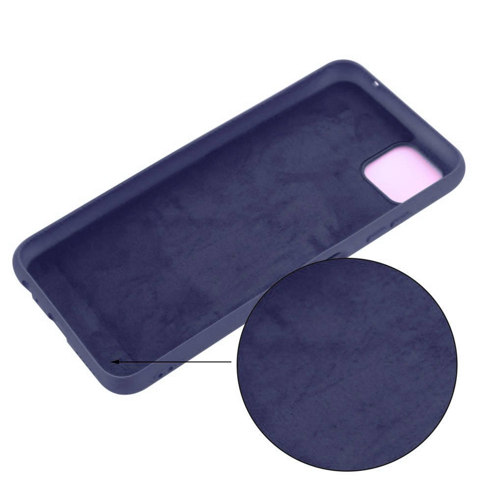 Kryt Samsung Galaxy A22 5G Silicone case modrý