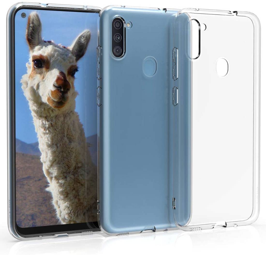 Kryt Samsung Galaxy A11 / M11 Slim Case Protect 2mm transparentní