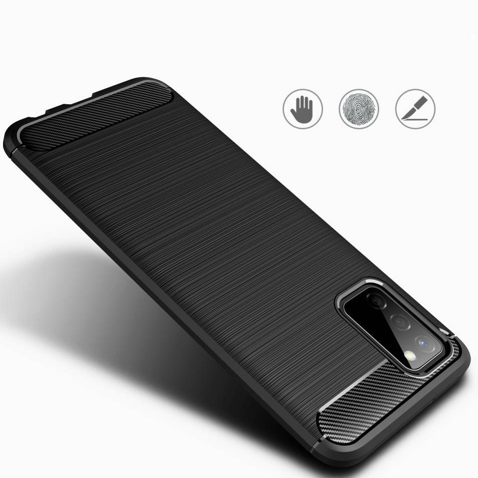 Kryt Samsung Galaxy A02s Armored Carbon black