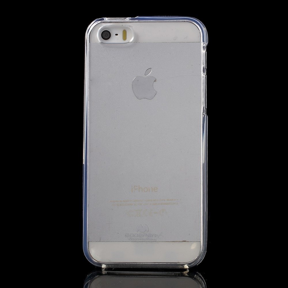 Kryt iPhone 5 Jelly Case Mercury silicone transparentní