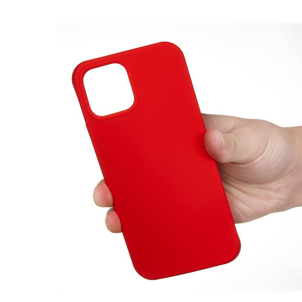 Kryt iPhone 13 Pro Silicone case červený