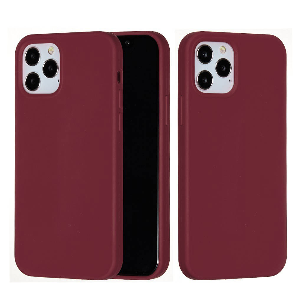 Kryt iPhone 13 Pro Silicone case vínový