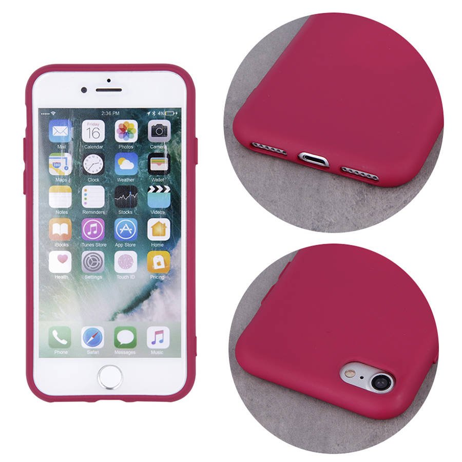 Kryt OPPO Reno 5 4G/5G Silicone case maroon