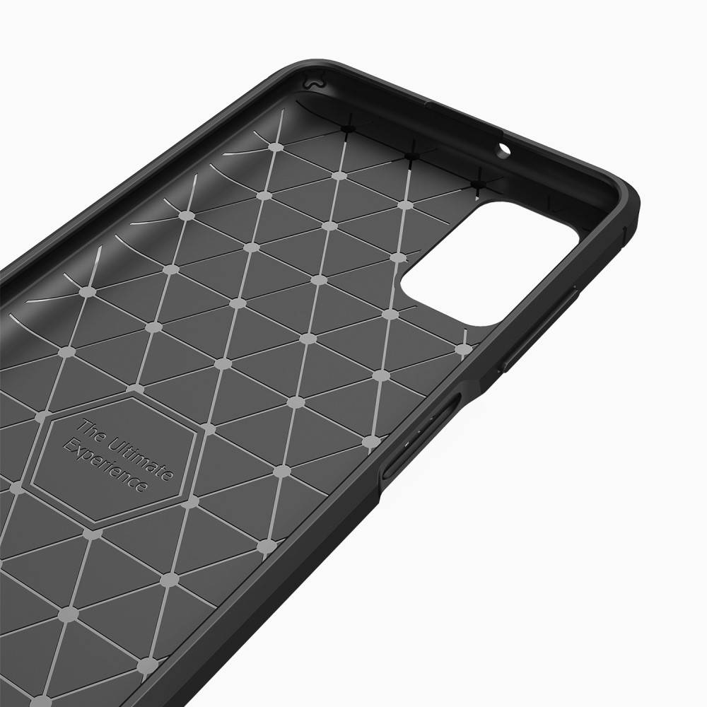 Kryt Samsung Galaxy A03s Armored Carbon black
