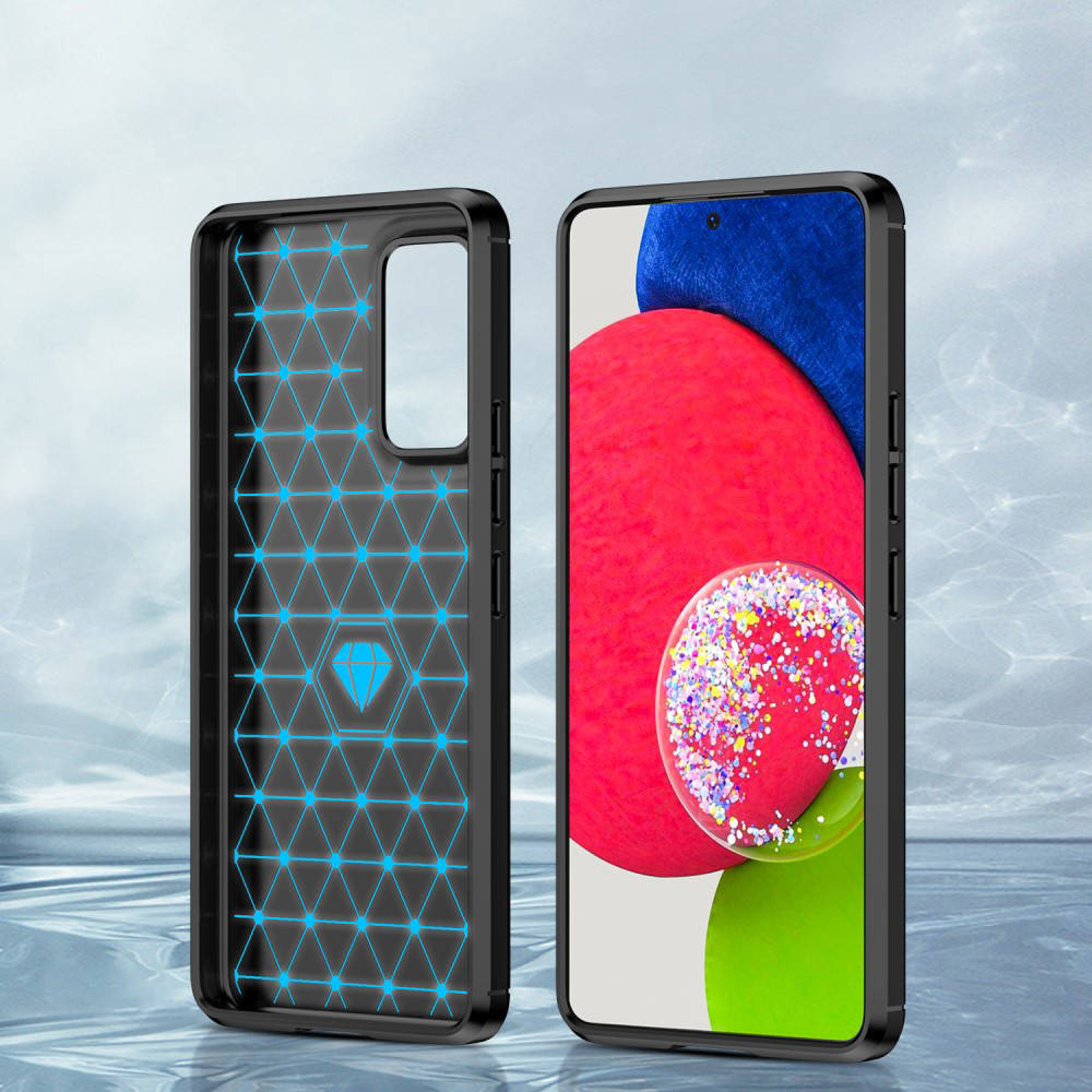 Kryt Samsung Galaxy A53 5G Armored Carbon black