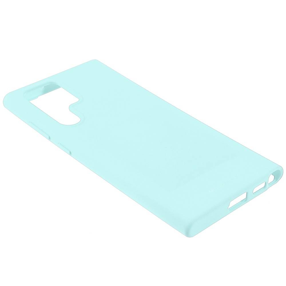 Kryt Samsung Galaxy S22 Ultra Soft Jelly tyrkysový