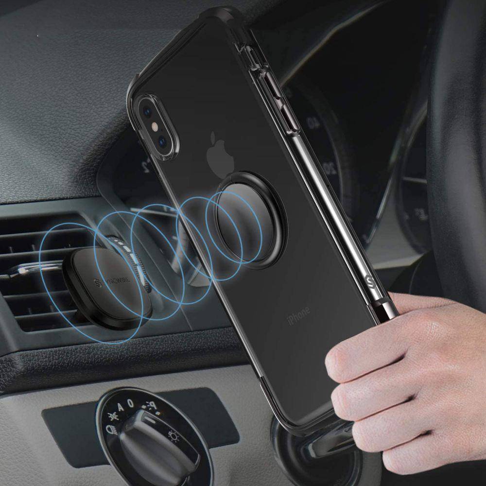 Ring Holder - držák na mobil prsten, Magnetic Tech-Protect růžový