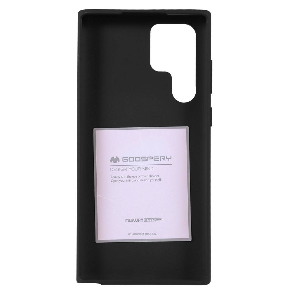 Kryt Samsung Galaxy S22 Ultra Soft Jelly černý