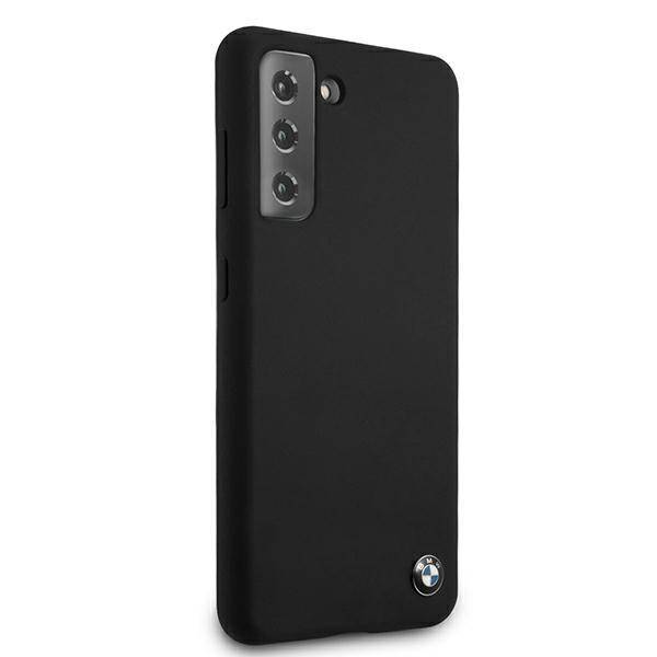 BMW - Samsung Galaxy S21 Plus - Silikonový kryt BMW (BMHCS21MSILBK) černý