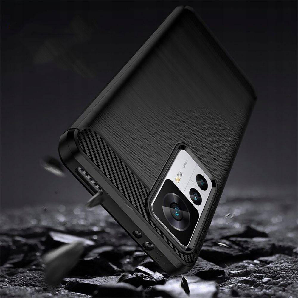 Kryt Xiaomi 12T / 12T Pro Tech-Protect TPU Carbon černý
