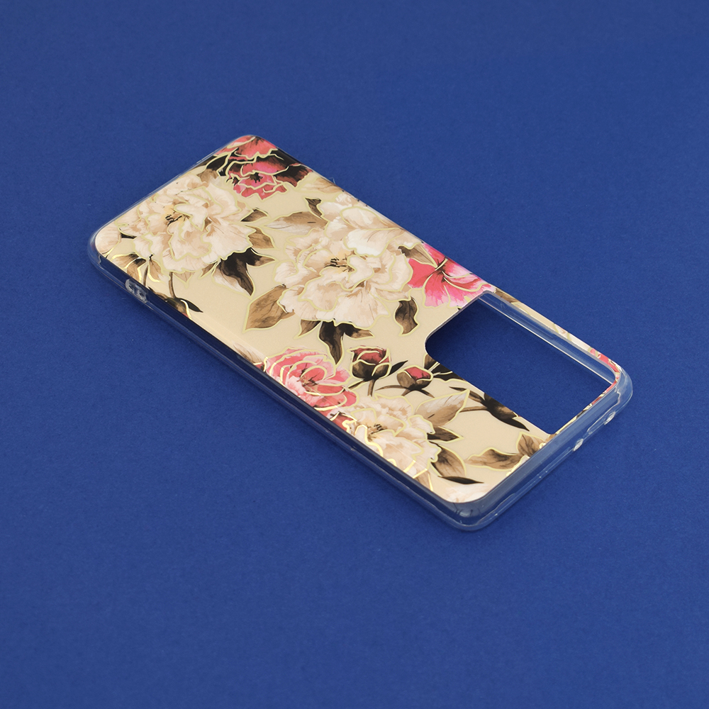 Kryt Samsung Galaxy S21 Ultra Techsuit - Marble Series - Mary Berry Nude