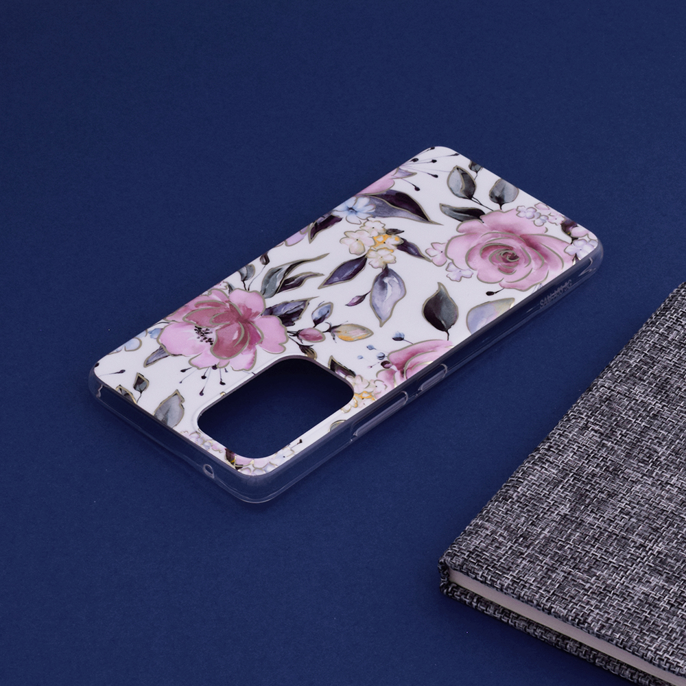 Kryt Samsung Galaxy A53 5G Techsuit - Marble Series - Chloe White