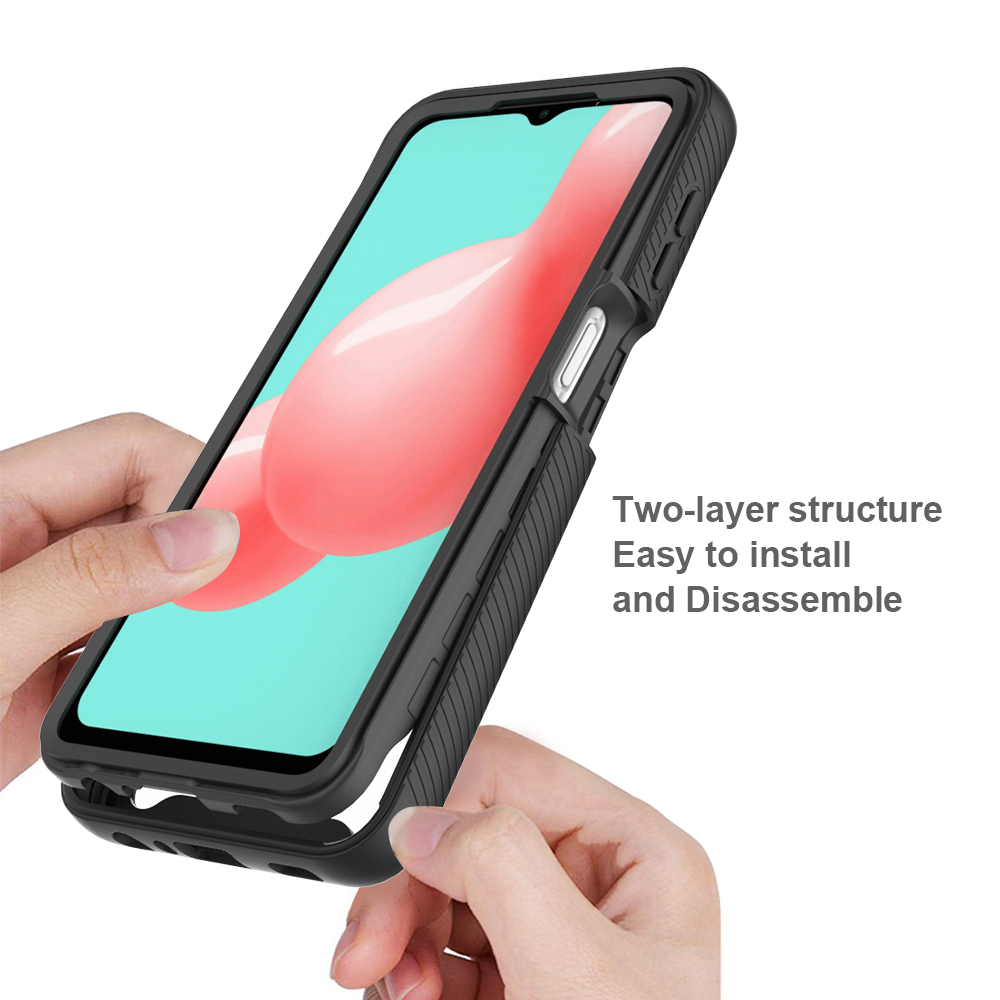 Pouzdro Samsung Galaxy A32 5G Techsuit - Defense360 Pro + ochrana obrazovky, černé