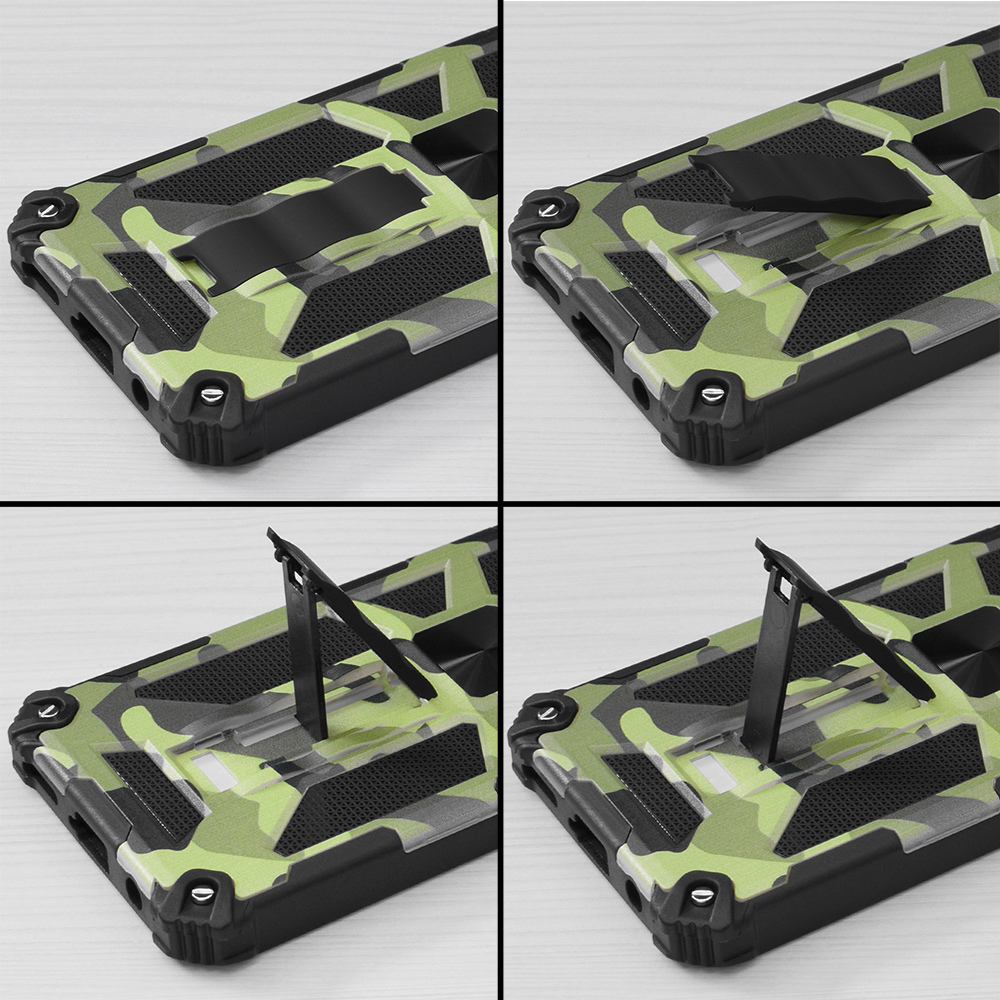 Kryt Samsung Galaxy A53 5G Techsuit Blazor Series - Camo Lime