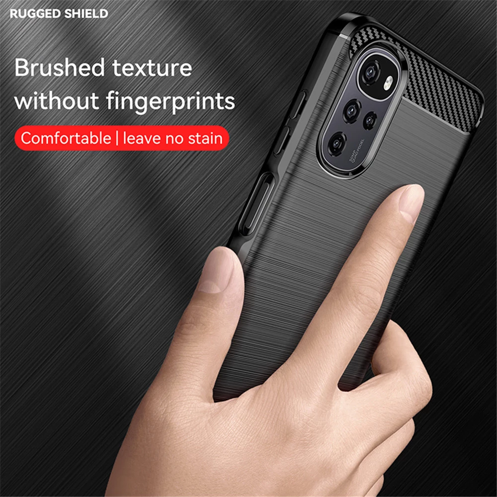 Kryt Motorola Moto G22 / E32 / E32s Armored Carbon black