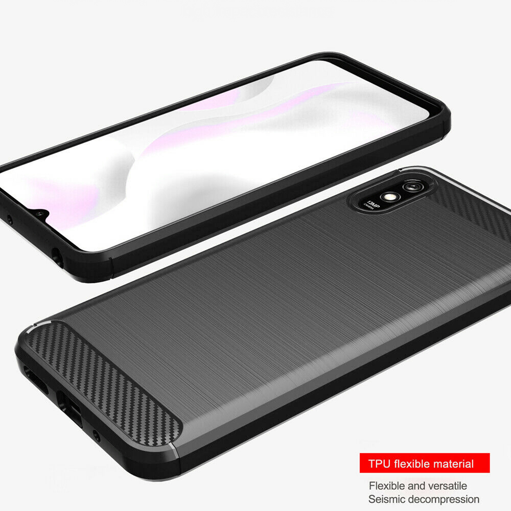 Kryt Xiaomi Redmi 9A / Redmi 9AT, Armored Carbon black