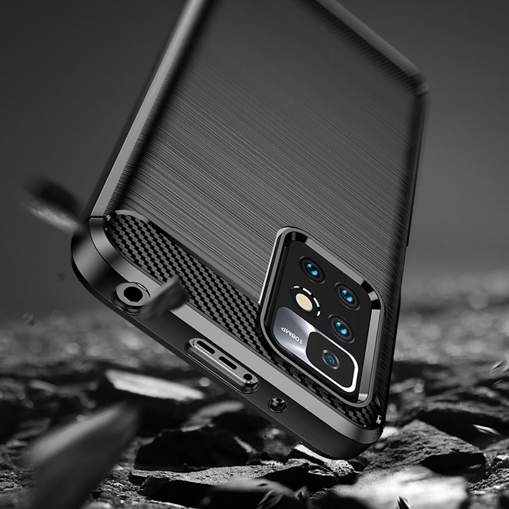 Kryt Xiaomi Redmi 10 / Redmi 10 2022, Armored Carbon black