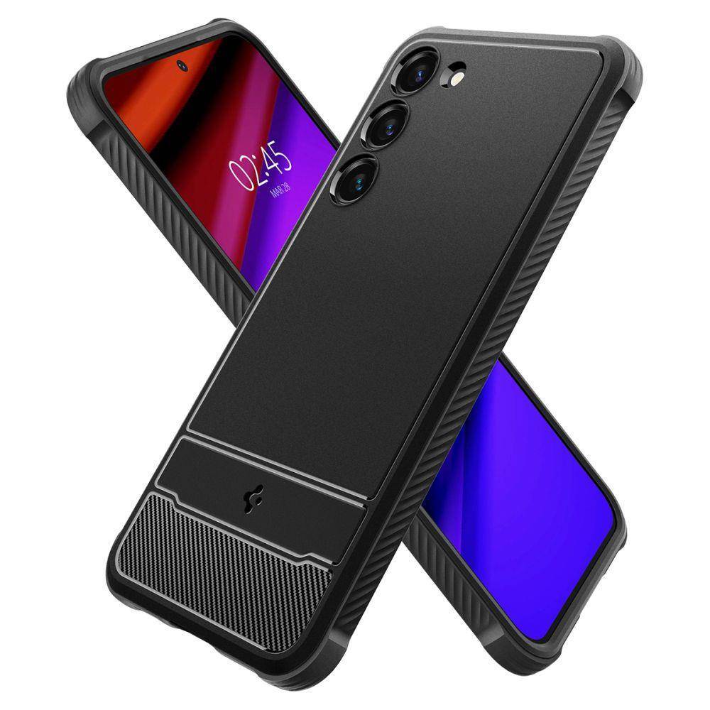 Kryt Samsung Galaxy S23 Spigen Rugged Armor Matte černý