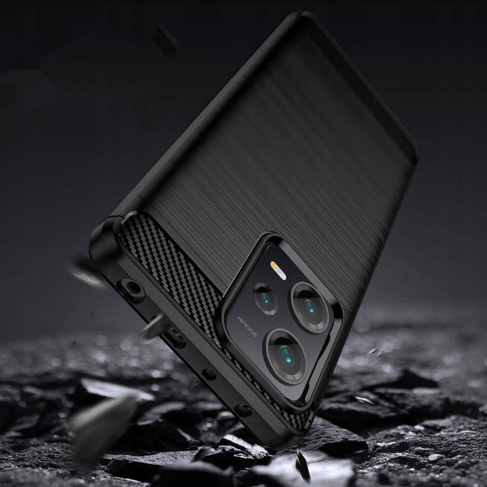 Kryt Xiaomi Redmi Note 12 5G / Poco X5 5G Tech-Protect TPU Carbon černý