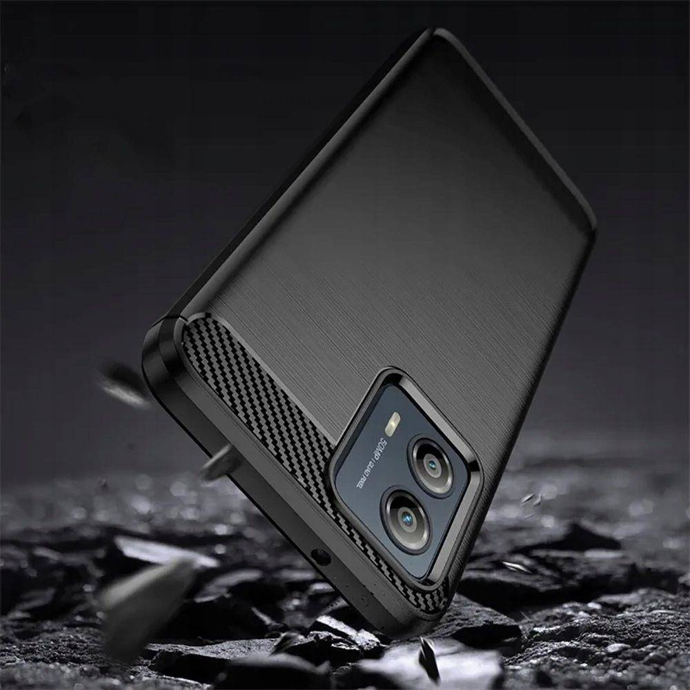 Kryt Motorola Moto G73 5G Tech-Protect TPU Carbon black