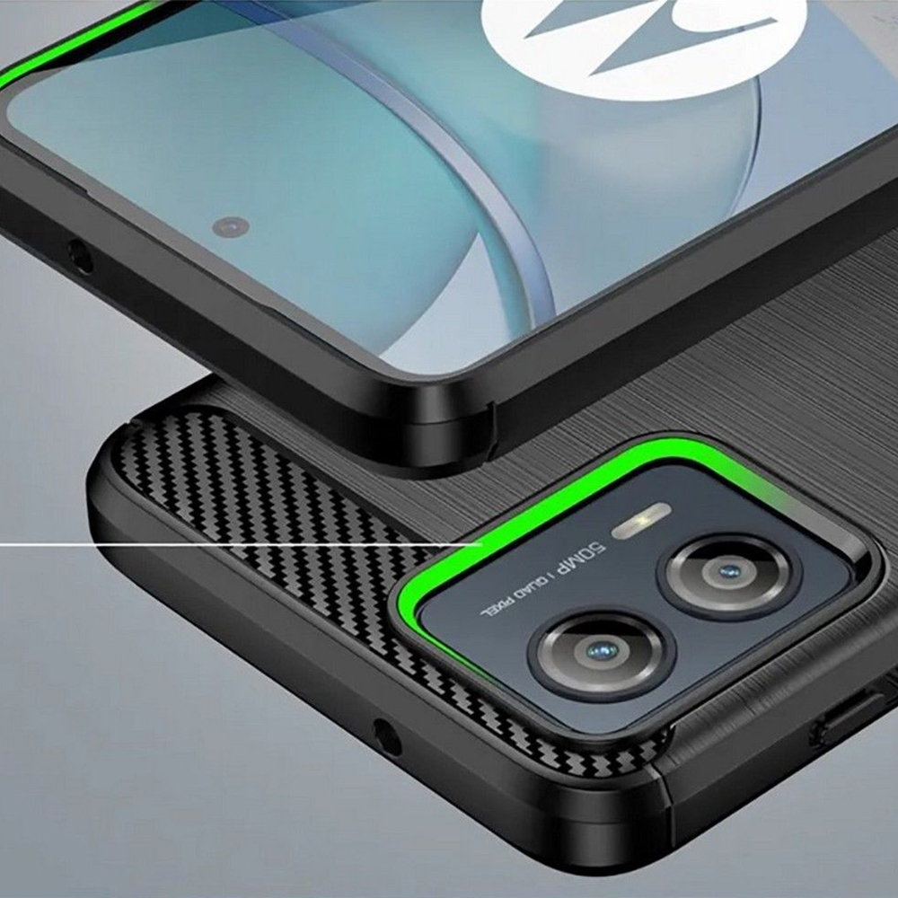 Kryt Motorola Moto G73 Armored Carbon black