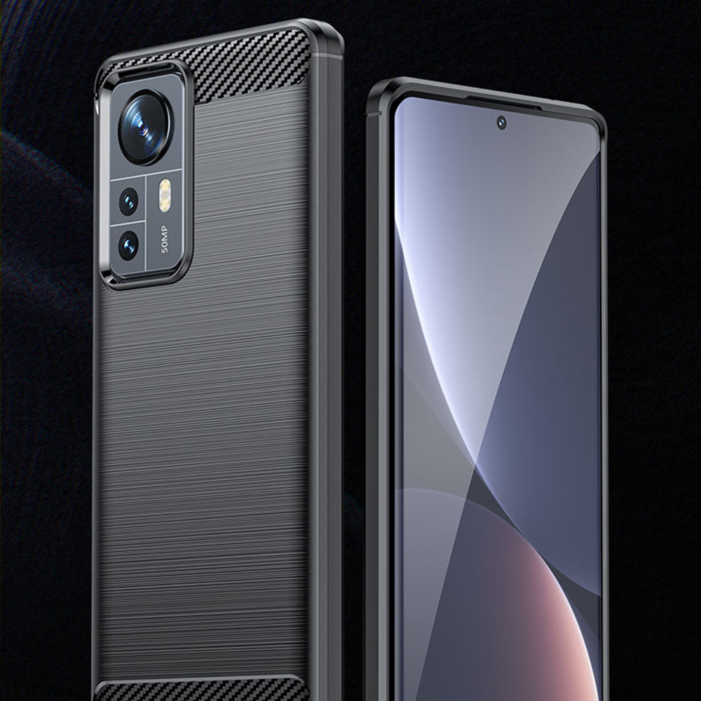Kryt Xiaomi 12 / 12X, Armored Carbon black