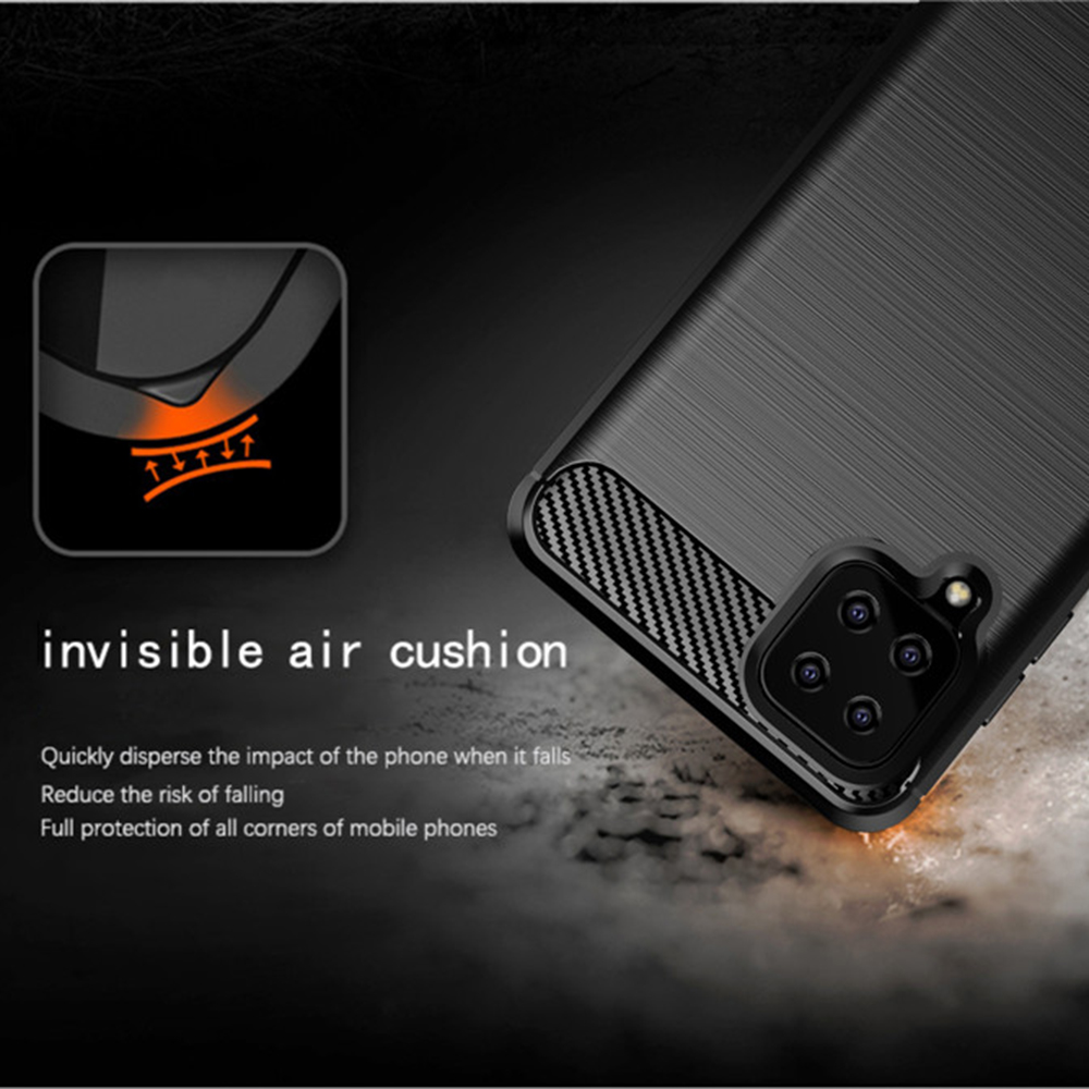 Kryt Samsung Galaxy A22 4G, Armored Carbon černý