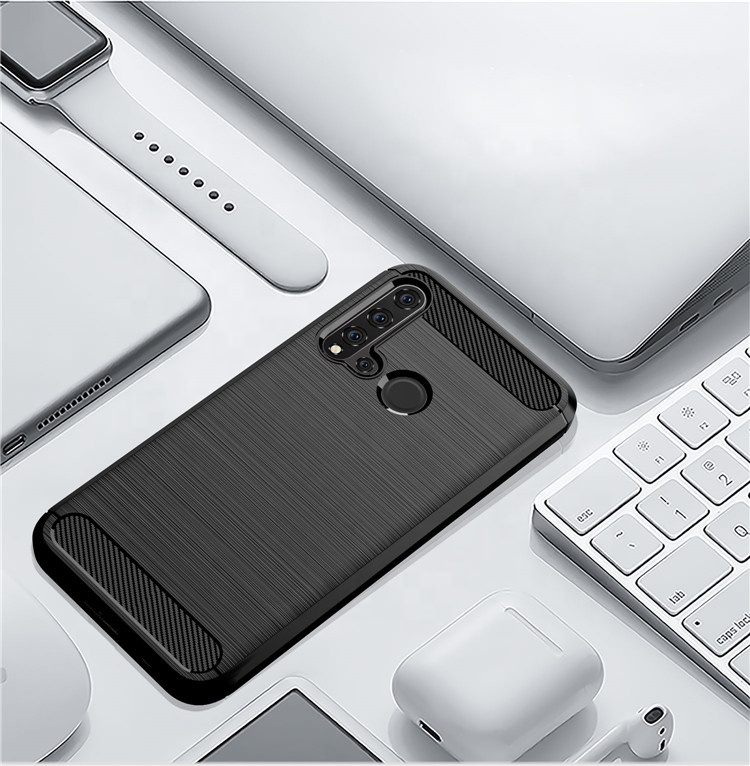 Kryt Huawei P20 Lite 2019 Armored Carbon černý