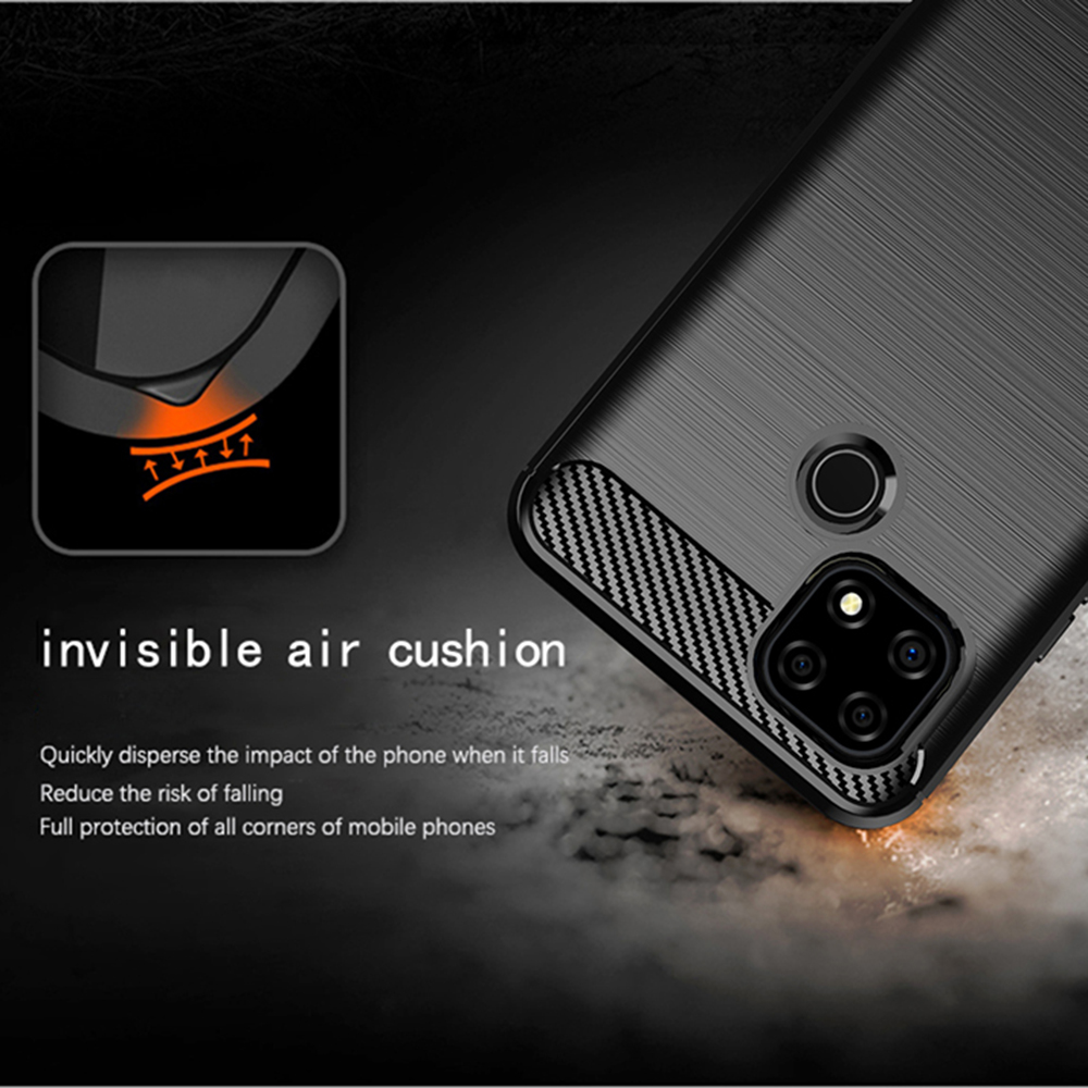 Kryt Realme C21 , Armored Carbon black