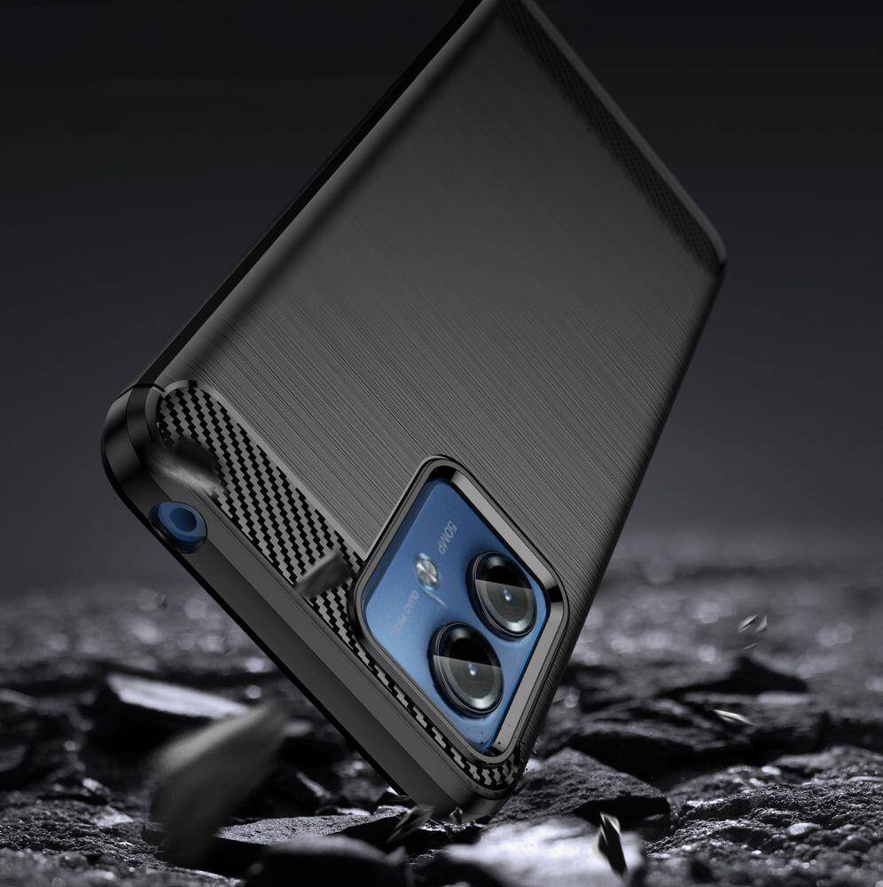 Kryt Motorola Moto G14 Tech-Protect TPU Carbon black