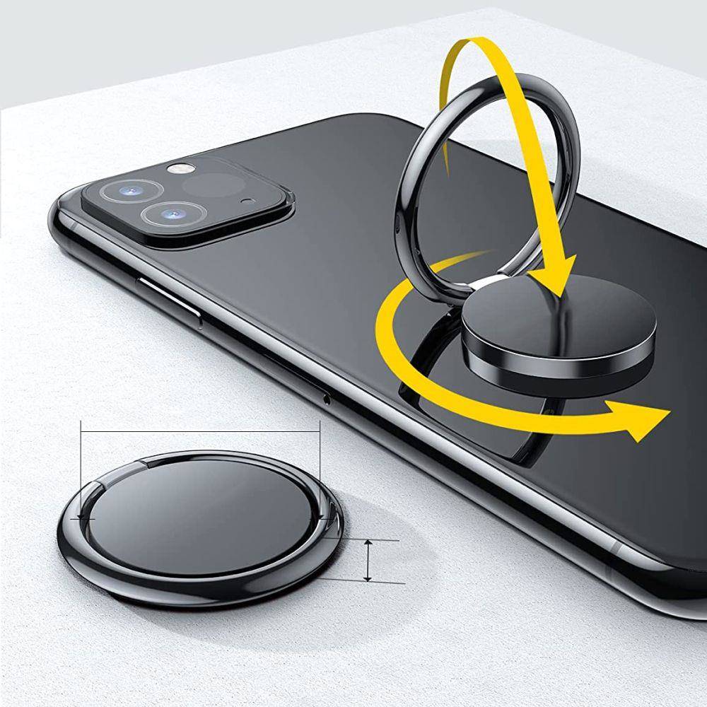 Ring Holder - držák na mobil prsten, Magnetic Tech-Protect Flower Rose