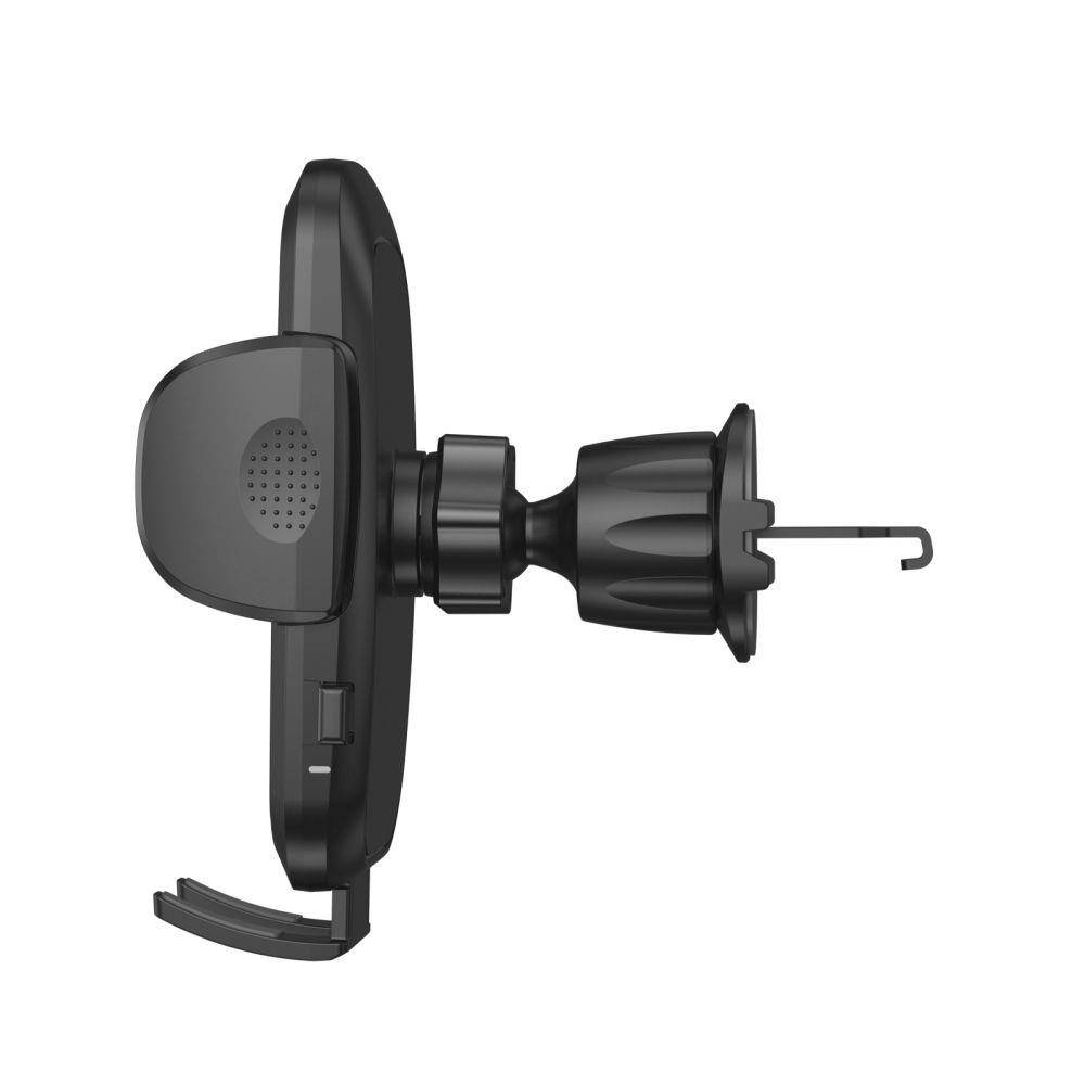 Univerzální držák do auta s 15W bezdrátovým nabíjením pro palubní desku / ventilační mřížku Tech-Protect CM15W-V1 černý