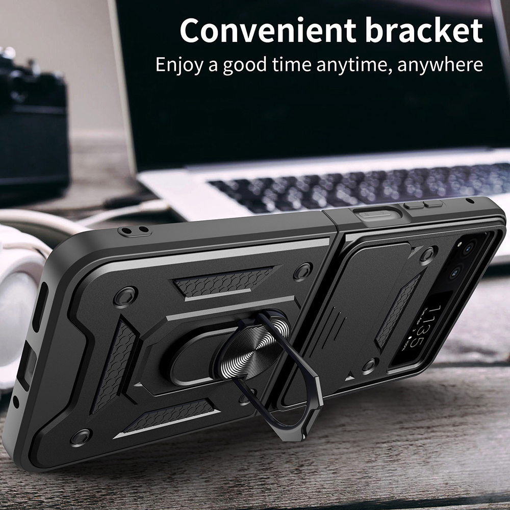 Kryt Motorola Razr 40 Techsuit CamShield Pro černý