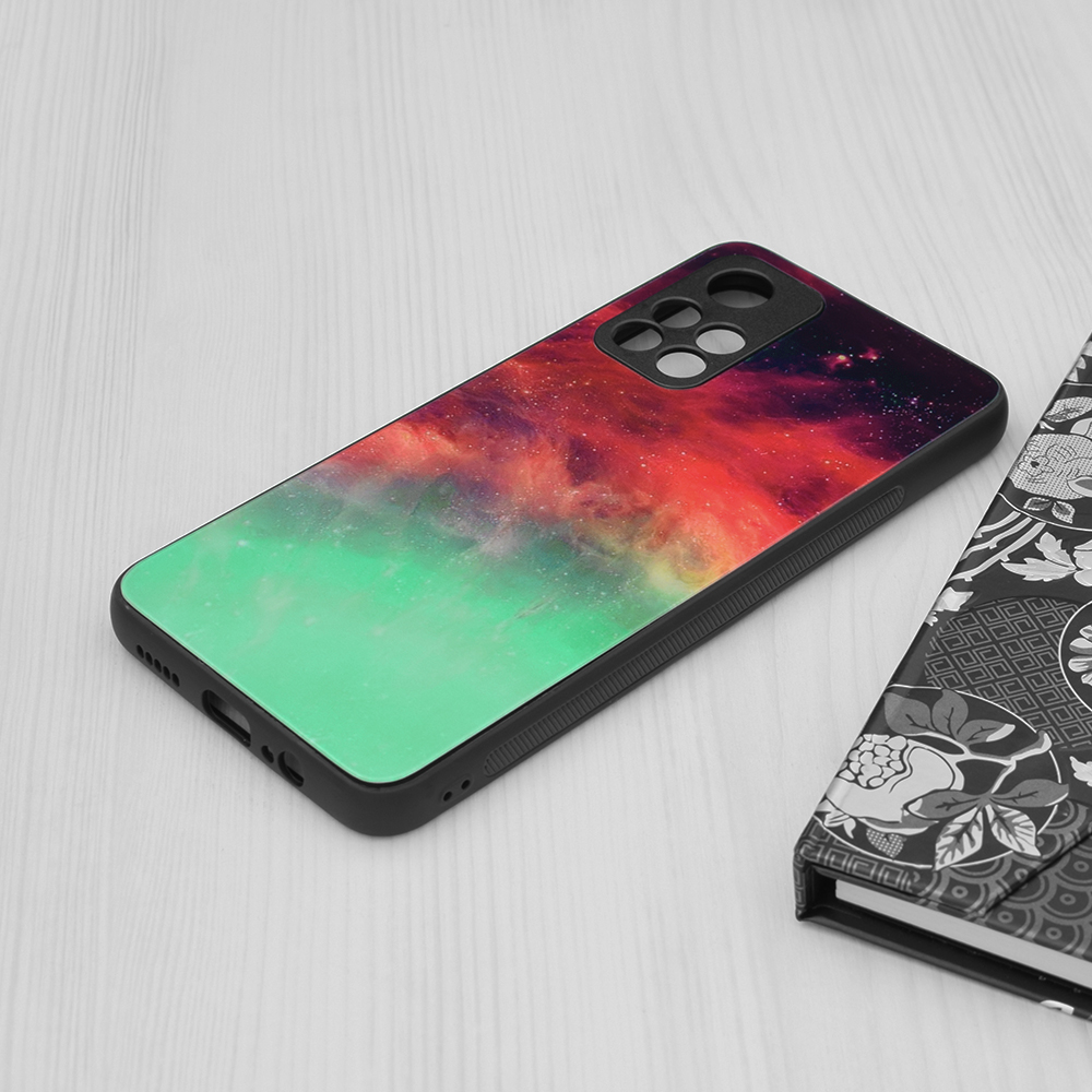 Pouzdro Xiaomi Redmi Note 11 5G / Redmi Note 11s 5G / Poco M4 Pro 5G Techsuit - Glaze Series, Fiery Ocean