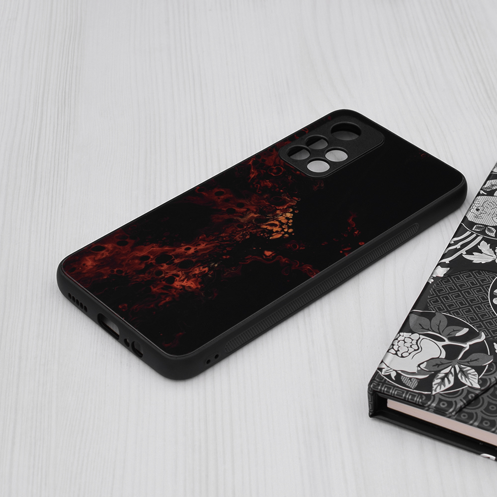 Pouzdro Xiaomi Redmi Note 11 5G / Redmi Note 11s 5G / Poco M4 Pro 5G Techsuit - Glaze Series, Red Nebula