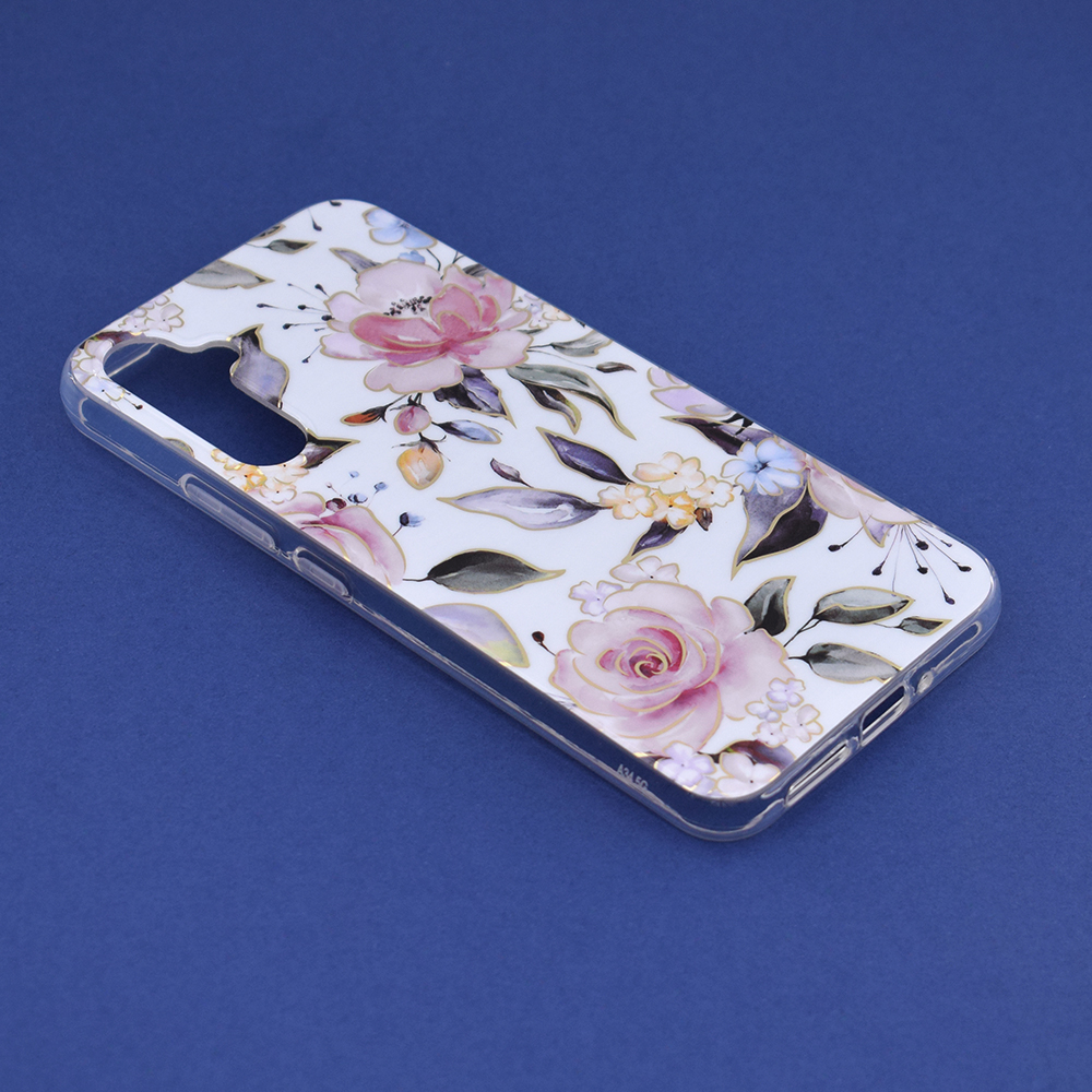 Kryt Samsung Galaxy A34 5G Techsuit - Marble Series - Chloe White